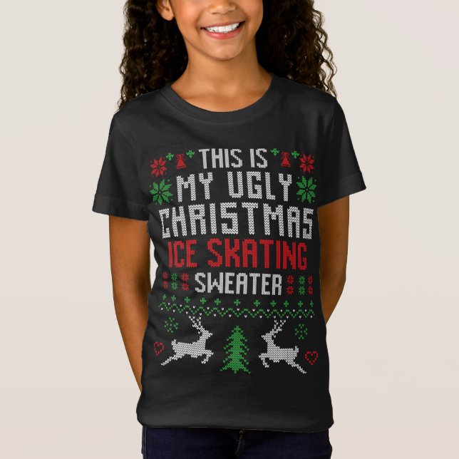 Este É O Meu Suéter De Gelo Feio De Natal (Frente)
