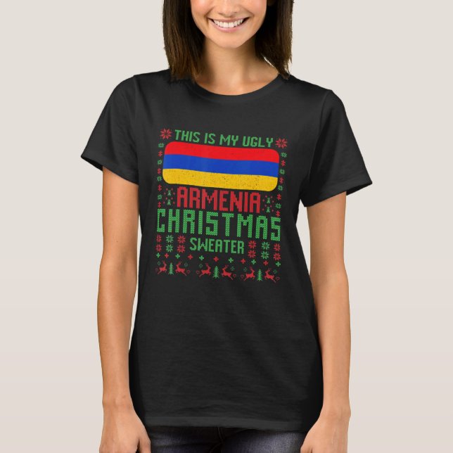 Este É O Meu Suéter De Natal Da Armênia (Frente)