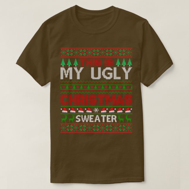 Este É O Meu Suéter De Natal Útil 3 (Frente do Design)