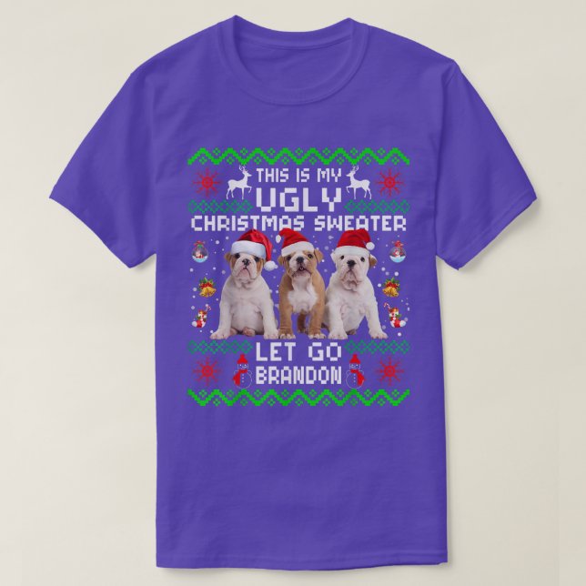 Este É O Meu Suéter Engraçado Natal Xmas Deixar G (Frente do Design)