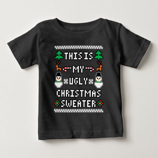Este é o meu Suéter Feio de Natal (Frente)