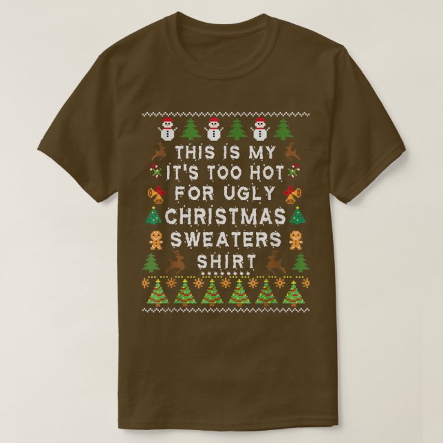 Este É O Meu Suéteres De Natal Feio. (Frente do Design)