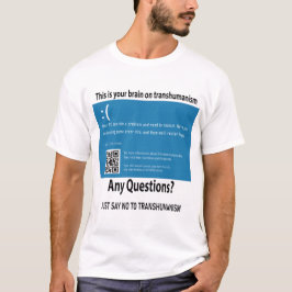 Este é o seu cérebro no T-Shirt transhumanismo
