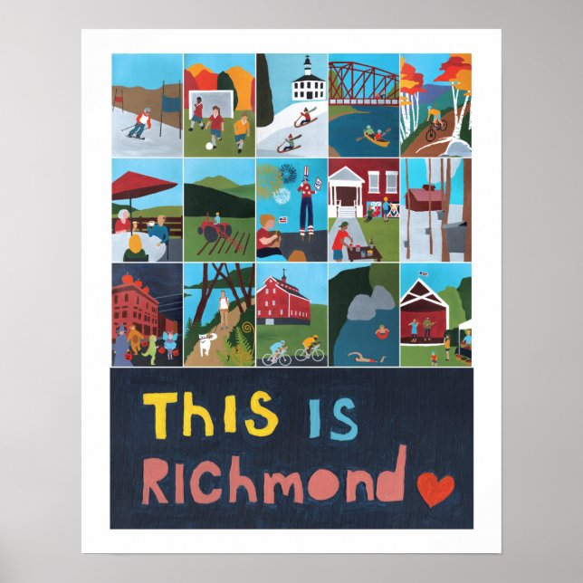 Este é Richmond Poster (Frente)