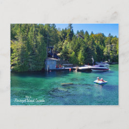 Este é Tobermory, cartão postal do Canadá