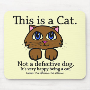 Este é um gato Mousepad