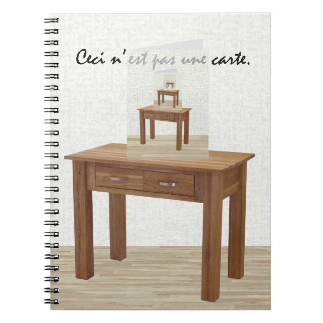 Este é um não cartão mas um caderno espiral (Frente)