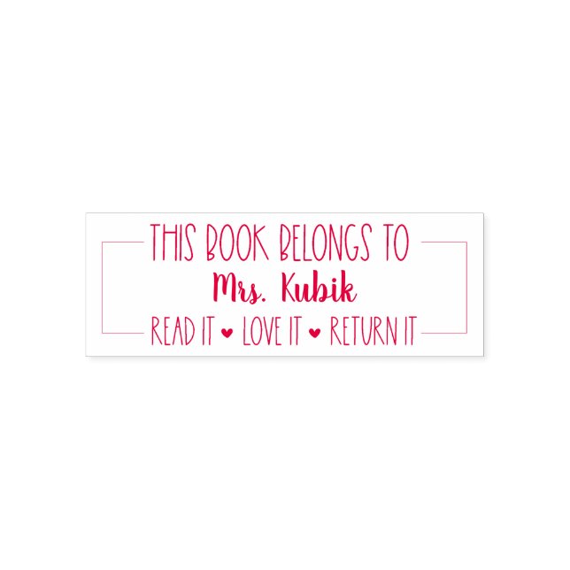 Este Livro Pertence Ao Carimbo De Biblioteca De Pr (Design)