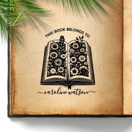 Este livro pertence ao livro Floral Carimbo de Bor