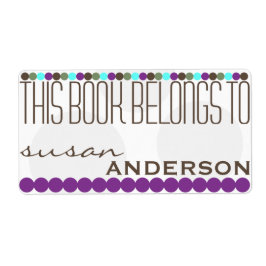 Este Livro Pertence Ao Modelo De Etiquetas