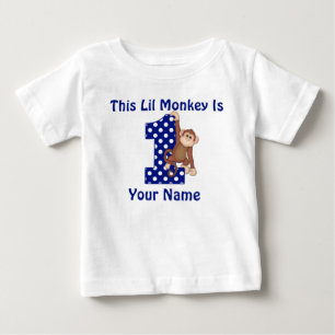 Este Macaco Lil Personalizou A Primeira Camisa De