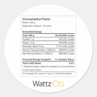 Este não é um copo de papel (adesivo de etiqueta d