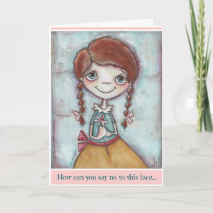 Este Rosto - Cartão de Aniversário