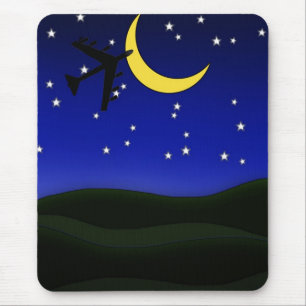 este voo hoje à noite mousepad