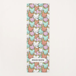 Esteira conhecida feita sob encomenda da ioga do