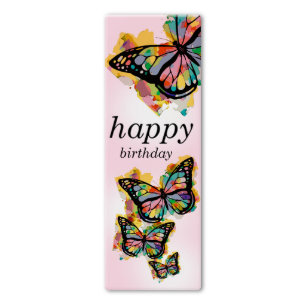 Esteira personalizada da ioga do aniversário