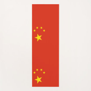 Esteiras patrióticas da ioga com a bandeira de