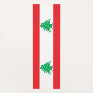 Esteiras patrióticas da ioga com a bandeira de