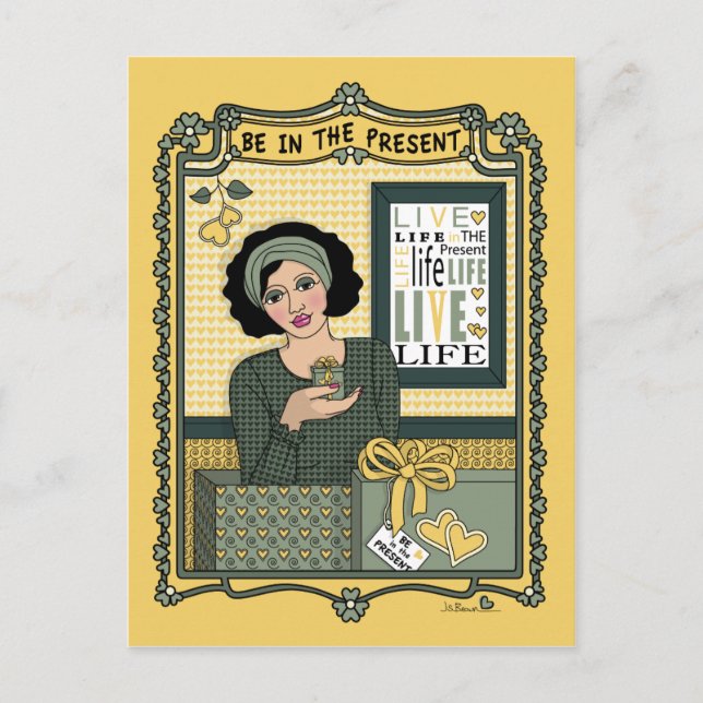 Esteja no Cartão Postal do Present_C_ (Frente)