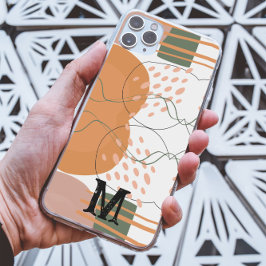 Estética do monograma personalizado moderno na mod