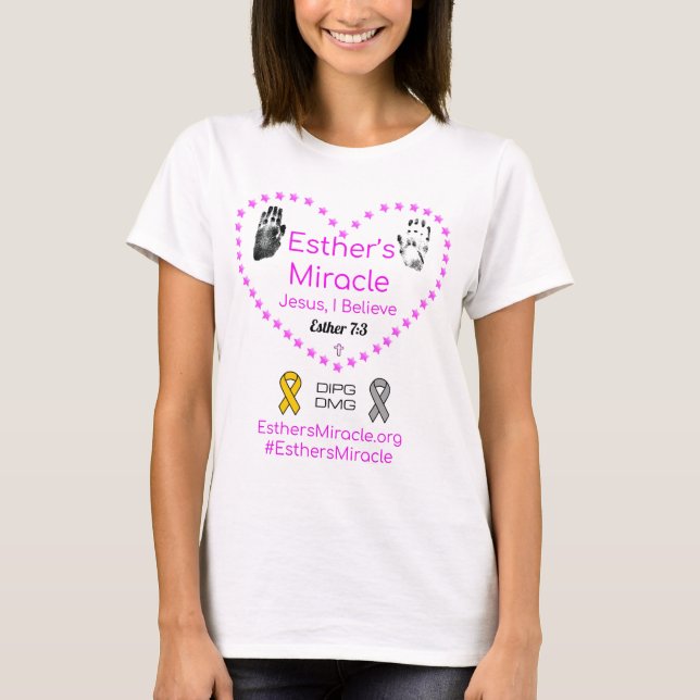 Esther's Miracle Women's T-Shirt - apenas na frent (Frente)