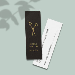 Estilista de Cabelos Elegantes Minimalista