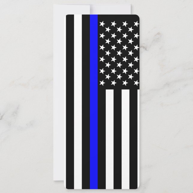 Estilo Americano Thin Blue Line (Frente)