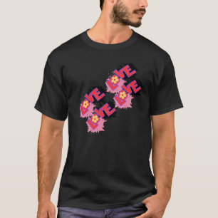 Estilo: Amor Camisa Escura Básica