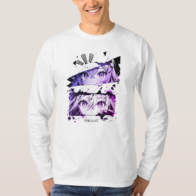 Estilo Anime T-Shirt (Frente)