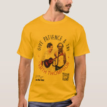 Estilo básico de T-Shirt Dourado