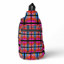 Estilo Boho rosa quente e preto