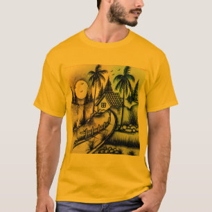 Estilo: Camiseta Básica Escura Confortável