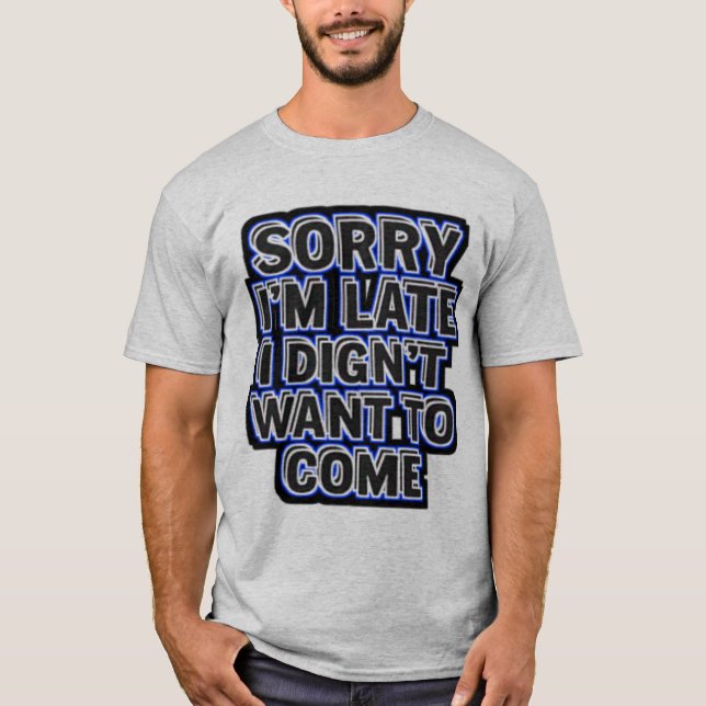 Estilo: Camiseta Básica Escura Confortável (Frente)
