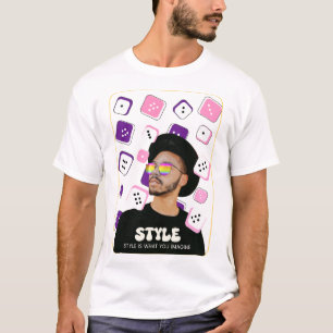 ESTILO – Camiseta Gráfica Streetwear Atitude Ous