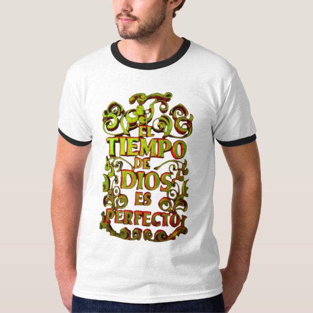 Estilo: Camiseta Masculina Básica com Ribana Retro (Frente)