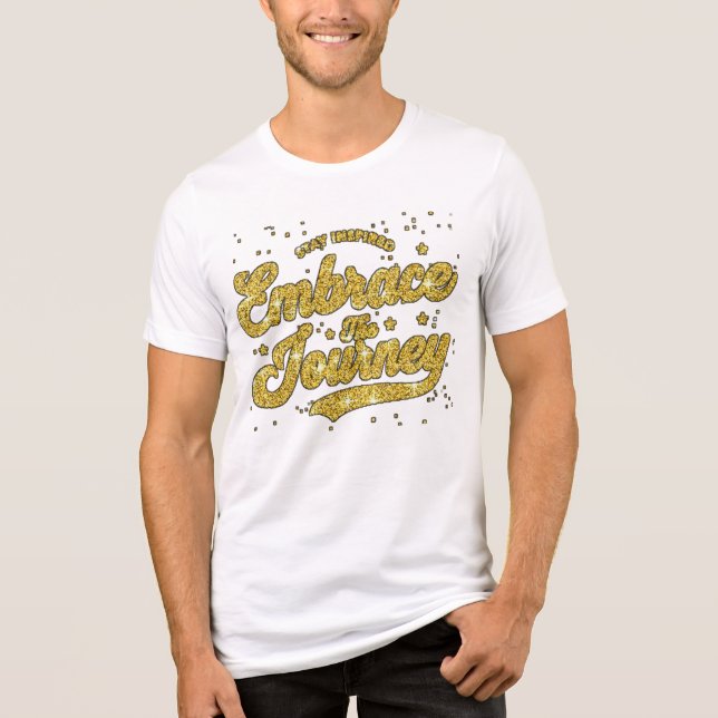 Estilo: Camiseta Tri-blend Bella+Canvas Você não v (Frente)