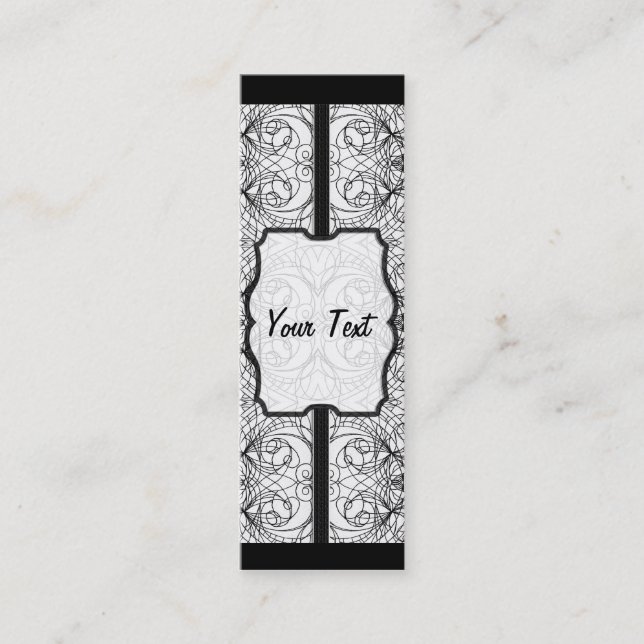 Estilo Cartão de visita de indicador (Frente)