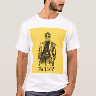 Estilo Clássico de Cavalheiro T-Shirt