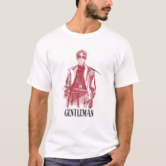 Estilo Clássico de Cavalheiro T-Shirt - Vintage