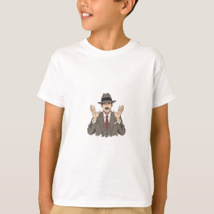 Estilo Clássico Mob Boss T-Shirt