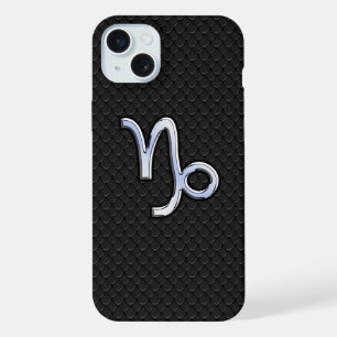 Estilo Cromo Signo de Capricórnio em Decoração de