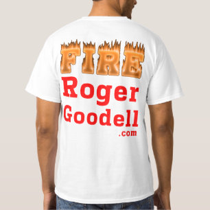 Estilo da luz do t-shirt de Roger Goodell do fogo