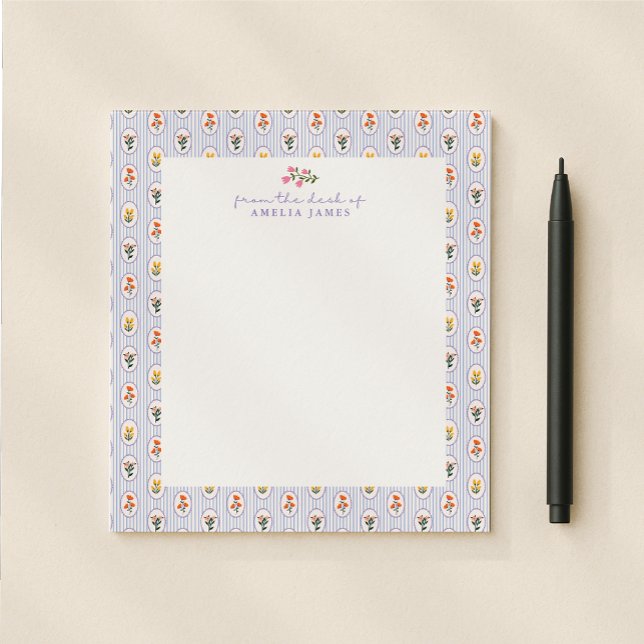 Estilo de Algodão, da mesa do Bloco de Notas flora (Criador carregado)