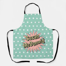 Estilo de anos 50 da bolinhas retrorada