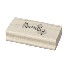 ESTILO DE CARIMBO E DESIGN DE ARTE DE MADEIRA DE a