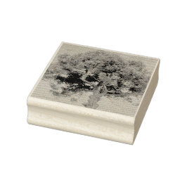 ESTILO DE CARIMBO E DESIGN DE ARTE DE MADEIRA DE a