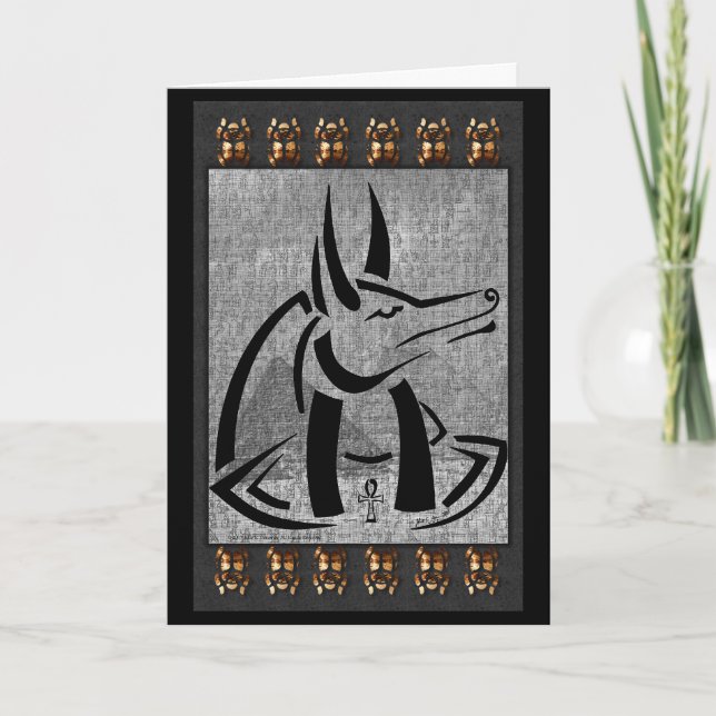Estilo de Cartão de Saudação Anubis 2 (Frente)