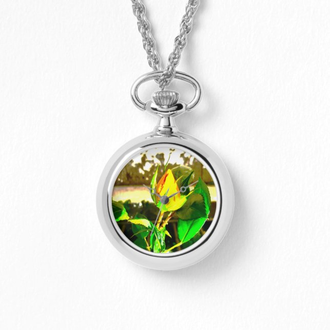 Estilo de colar de mulheres do eWatch (Frente)