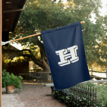 Estilo de Cor Colegial Escarlate e Cinza Monograma