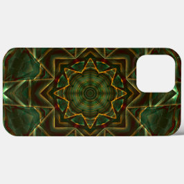 Estilo de engrenagens caleidoscópicas azul-acastan